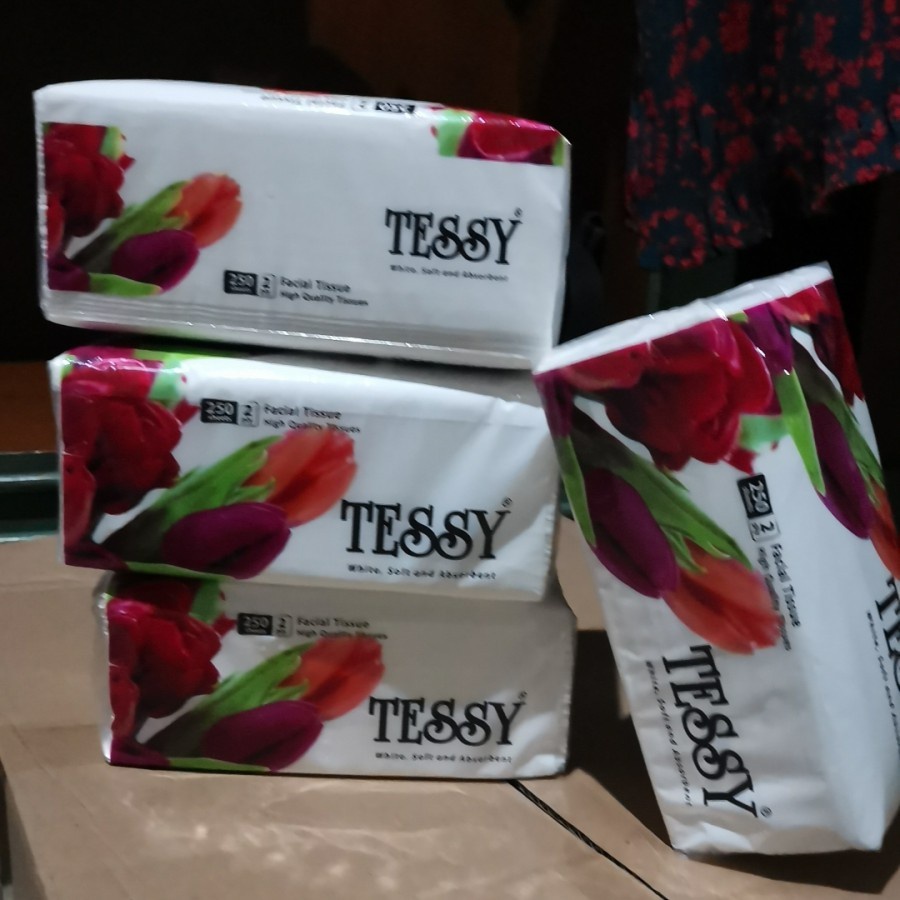 TISSUE TESSY TYSSUE SOFTPACK 250'S TESSY (2 PLY) / TISSUE FACIAL TESSY