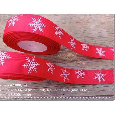 

Best Selle-953 GPITA-869 : Pita Grosgrain Natal Snow 1 inch (per ROL)
