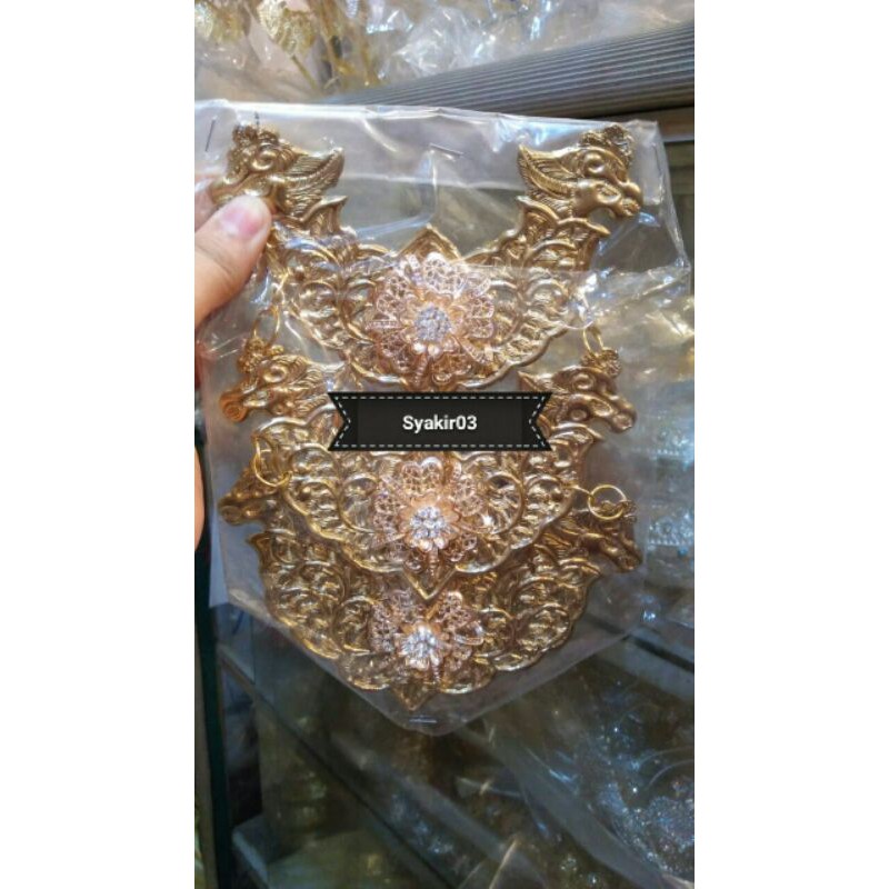 kalung pengantin palembang cew/cow