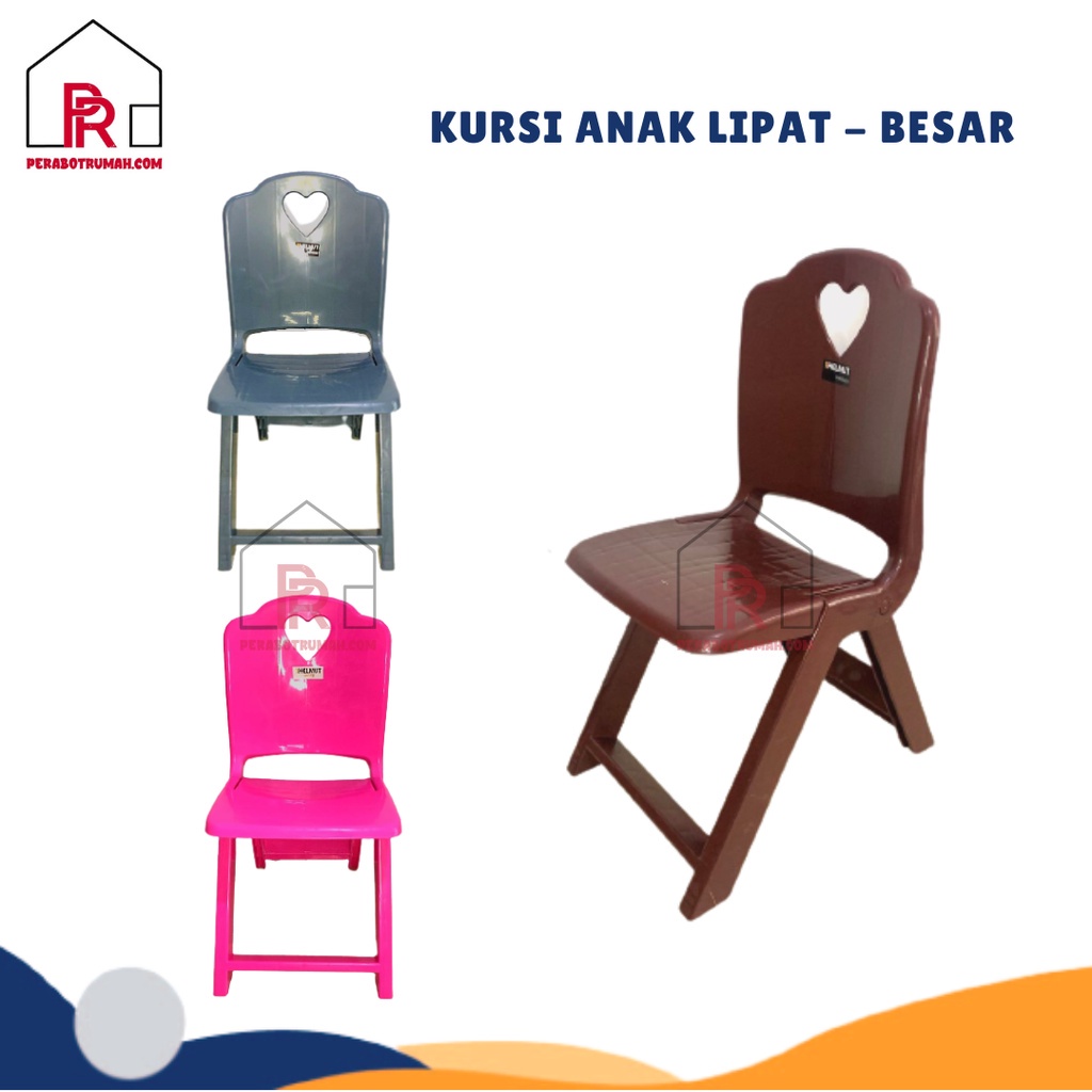 Kursi Anak Warna - Hyper / Kursi Belajar Mini Batita / Kursi Anak Lipat