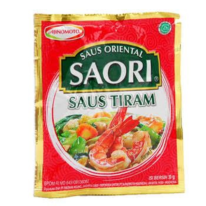

PROMO 5 BUNGKUS!!! SAORI Saus Tiram - Saus Oriental - Kemasan Praktis Ekonomis 22 ml