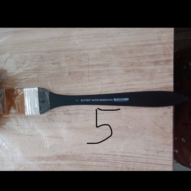 

Kuas vtec type 813 long nomer 5