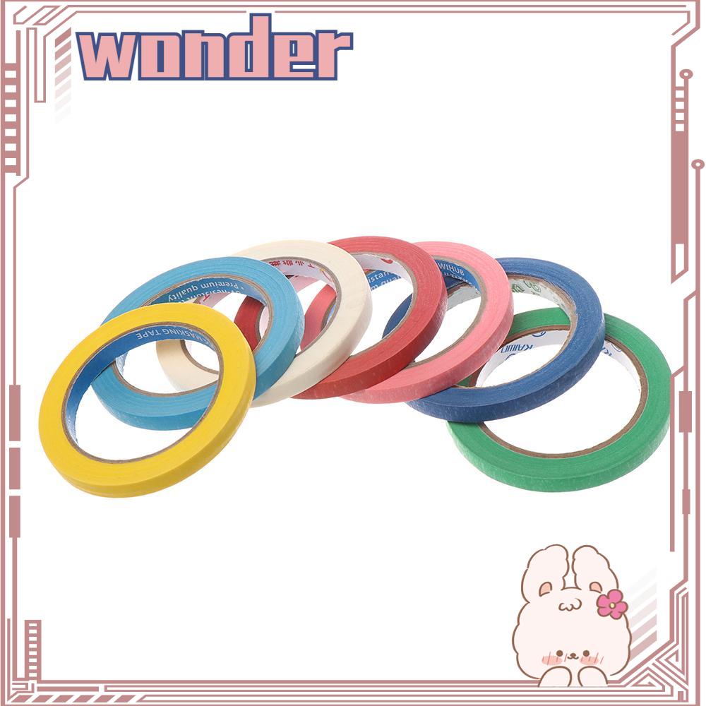 Wonder 1PC Selotip Masking Tape Tahan Panas Untuk DIY Melukis / Dekorasi Mobil