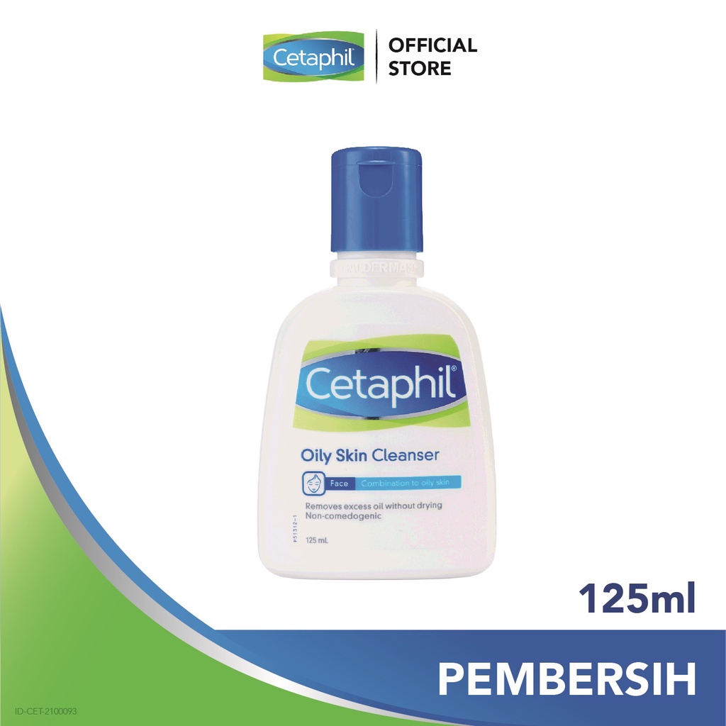 Cetaphil Oily Skin Cleanser / Skin Care Pembersih Muka untuk Kulit Berminyak - 125ml