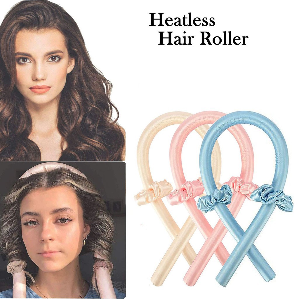 GO! PG436 Alat Pengeriting Rambut Flexible Tanpa Panas Tanpa catok lama Heatless curl cod