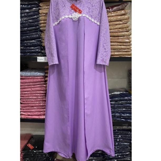 MQ.15Jl22l– Gamis Elena Maxi / Gamis Muslim / Long Dress / Gamis Batukat Kondangan / Gamis Pesta / G