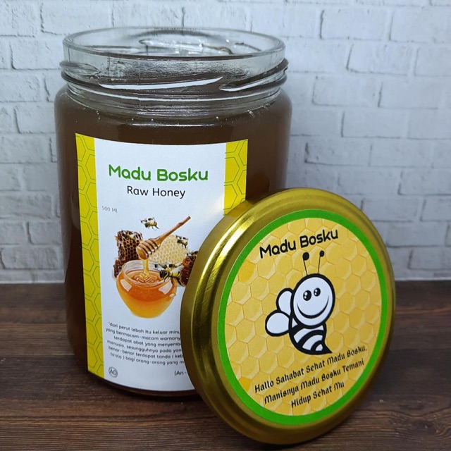 

Madu Asli Bosku Gold 500 Ml