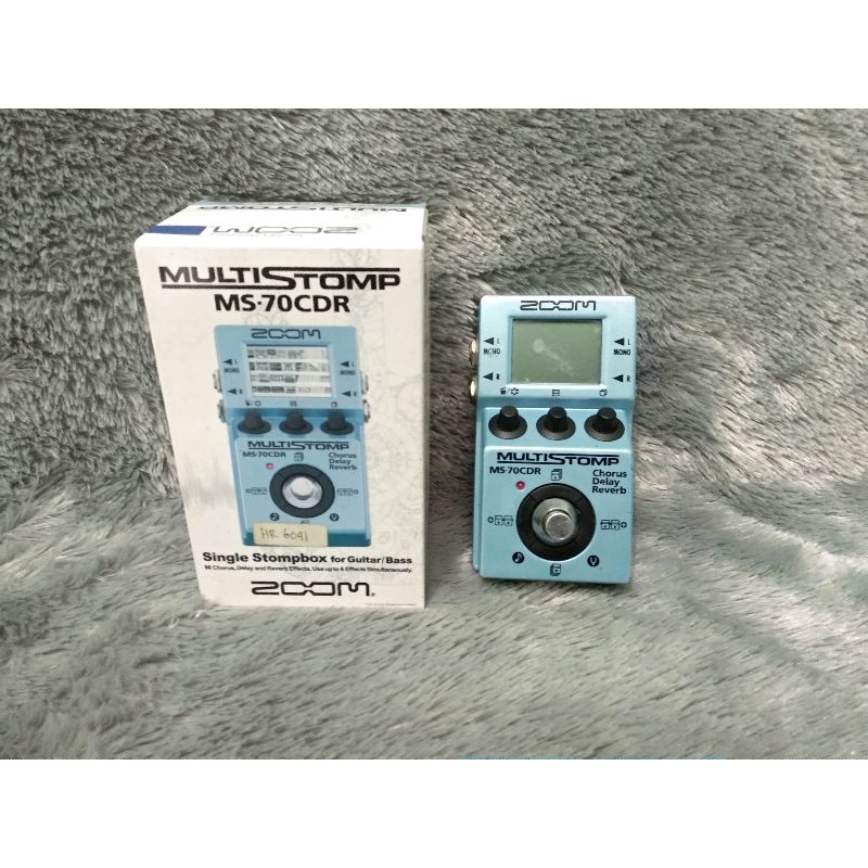 Efek gitar multistomp zoom ms70cdr chorus delay reverb no ms50g distorsi efek vocal overdrive