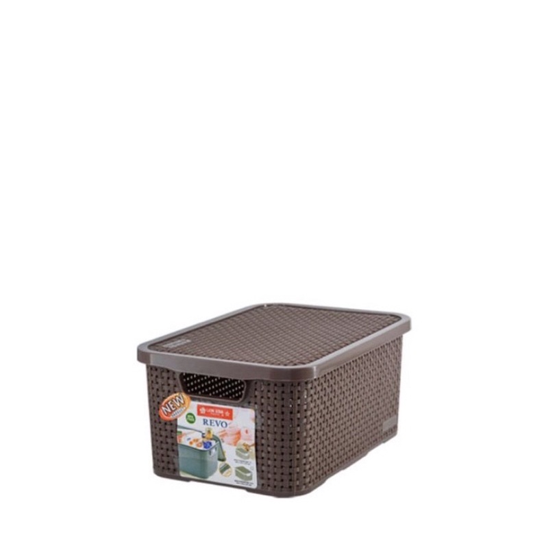 LION STAR - REVO STORAGE BOX NO 7 - NO 10 / KERANJANG SERBAGUNA TUTUP