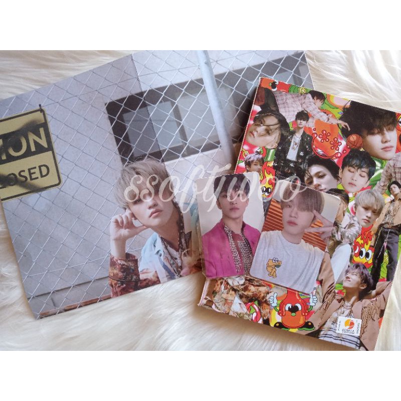 ALBUM HOT SAUCE UNSEALED CHILING VER SET PC MARK CHENLE POSTER PHOTOCARD