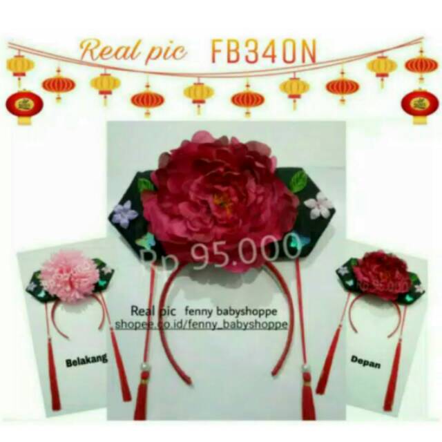 Aksesories FB340N bando putri huan zhu