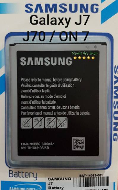 Baterai Battery Batre Original For Samsung Galaxy J7 2015 J700 ON 7 J7 CORE J4 J7 DUO