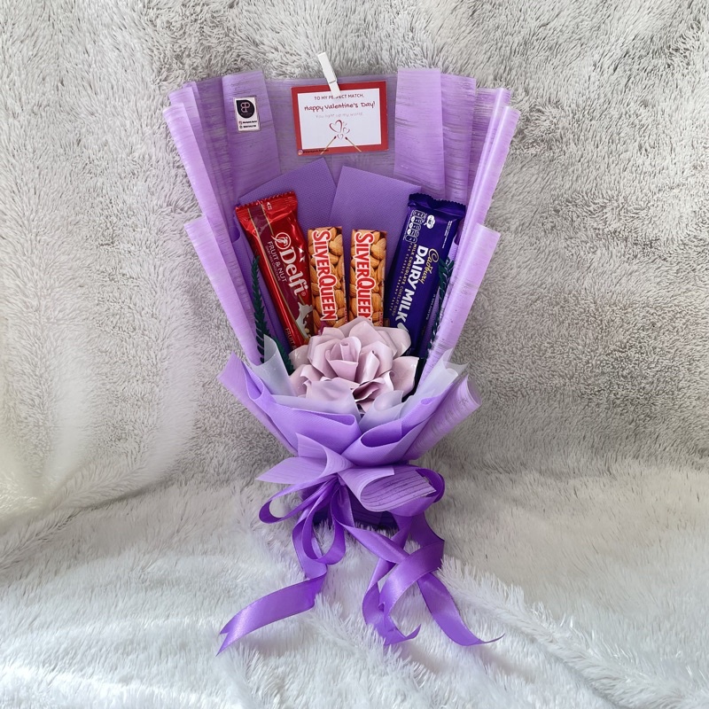 Buket Coklat Valentine / Buket Spesial Valentine / Valentine Gift / Hadiah Valentin