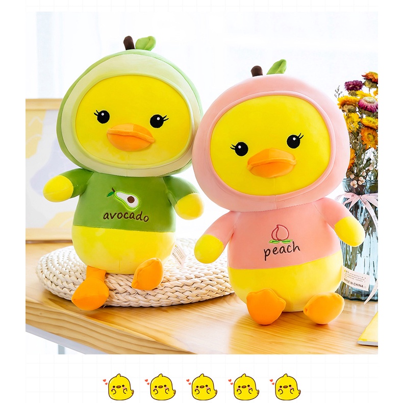 Boneka Piyo  Costume Buah Bahan Plush