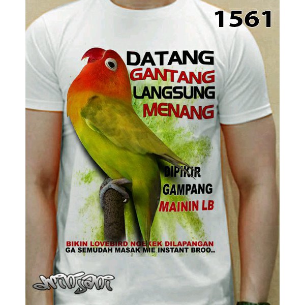 Kaos 3d Lovebird Shopee Indonesia
