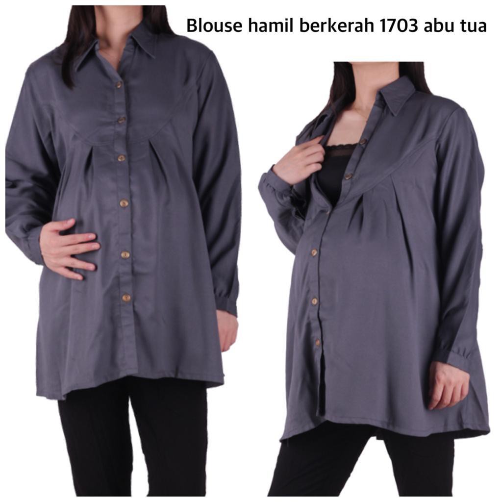 atasan hamil kerja 1703  baju hamil