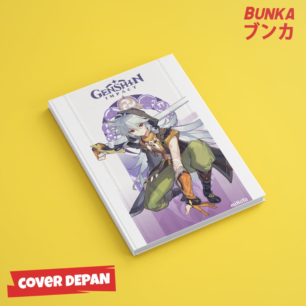 

Notebook Game Genshin Impact Razor Hardcover A5 Buku Tulis Catatan Notes Agenda Planner Jurnal