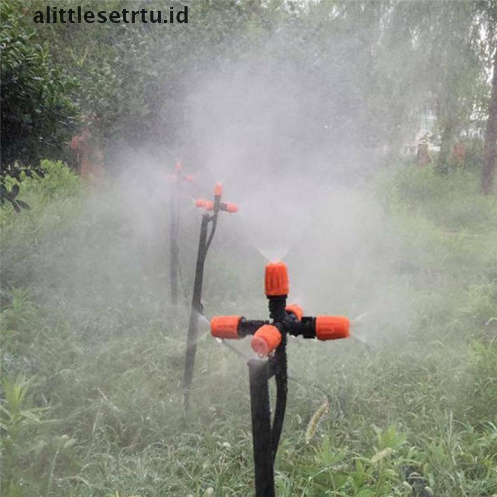 1-2Pcs 5-Head Garden Lawn Water Spray Misting Nozzle Sprinkler Irrigation System 