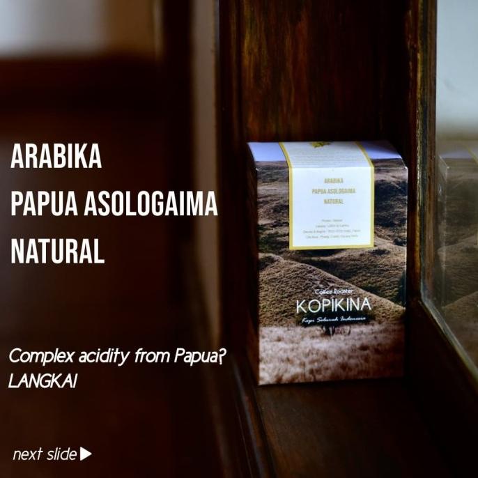 

Kopi Arabika Papua Asologaima Natural 200gr -Diskon Besar
