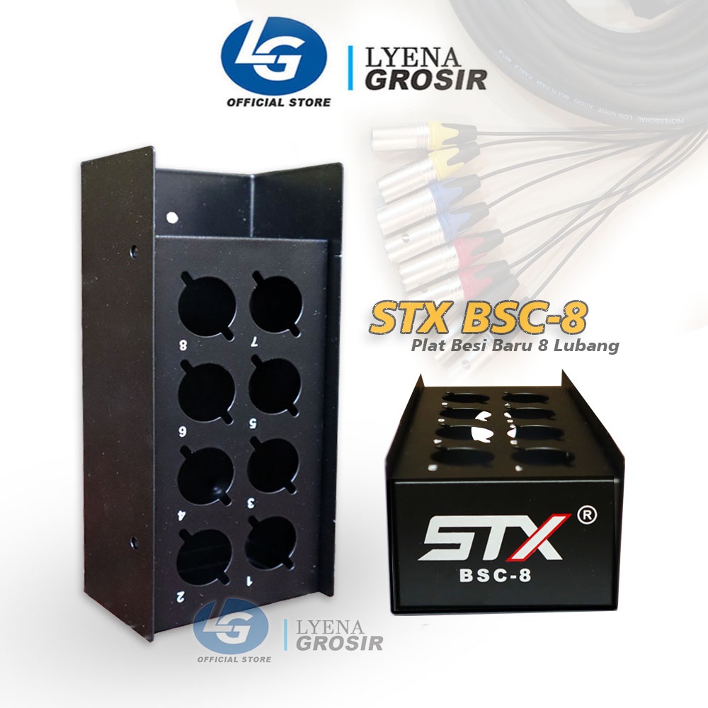 Box Snake STX BSC-8 isi 8 Channel Terminal Snake Cable STX XLR STX BSC 8 Besi