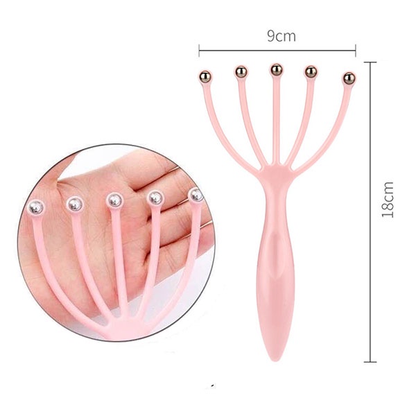 Alat Pijat Kepala Relaksasi / Alat Refleksi Pijat Kepala Terapi Kepala / Head Massager / TV-114