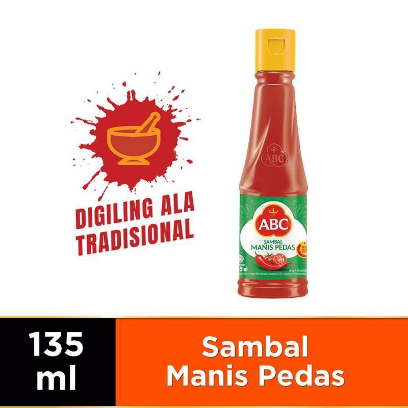 ABC Sambal Manis Pedas  Botol 135 ml