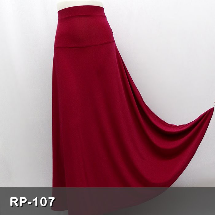 MURAH ! Rok Polos Panjang bahan Jersey Korea