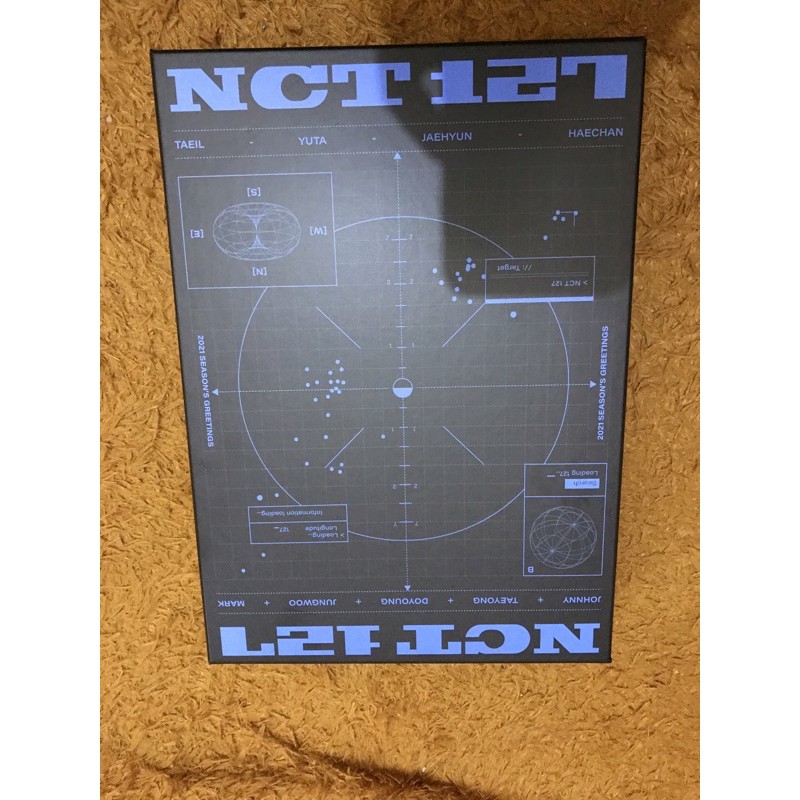 Sharing member set season greeting nct 127