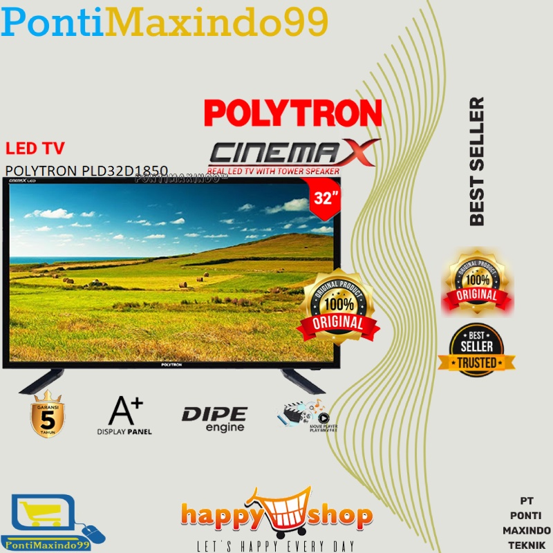 POLYTRON Xcel LED TV 32 INCH PLD 32D1850