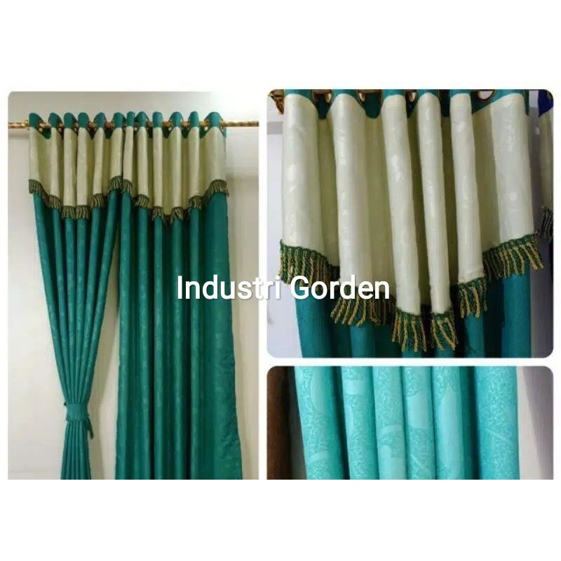 Gorden poni / gorden jendela / gorden pintu / gorden minimalis / gorden murah /  gorden polos kamar