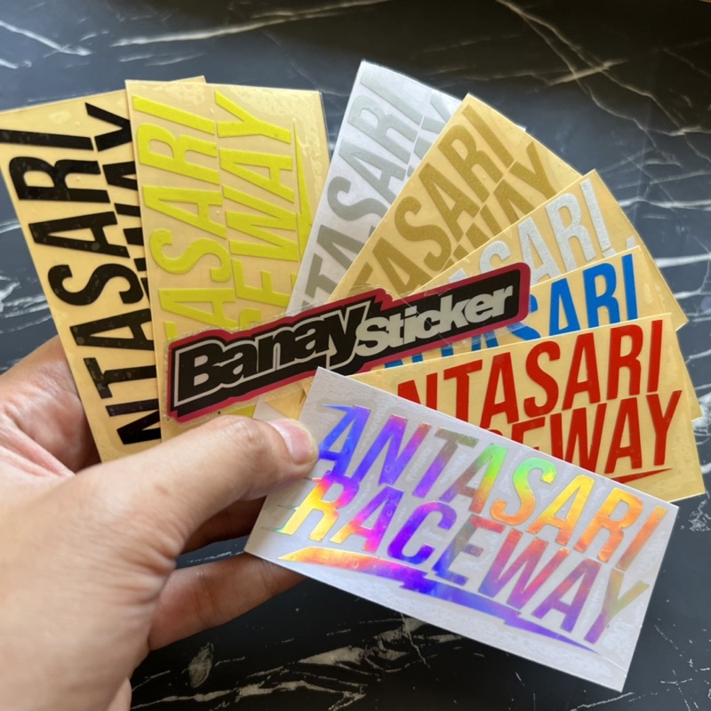 STICKER STIKER ANTASARI RACEWAY CUTTING