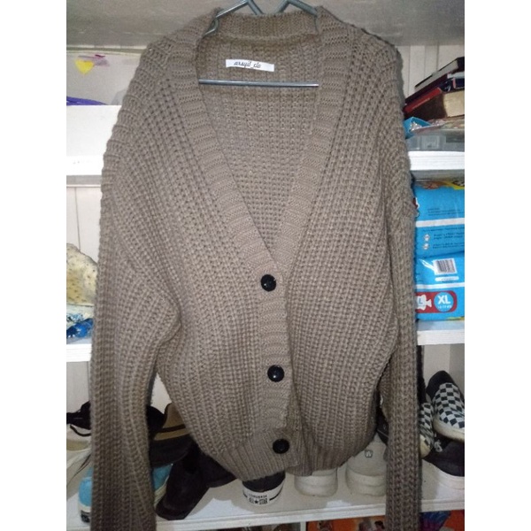 sweater rajut premium tebal