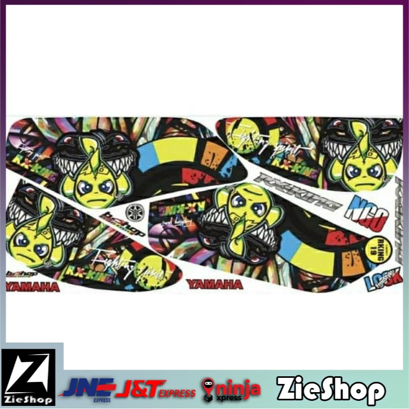 Striping rk king murah Sticker motor variasi motor rk king