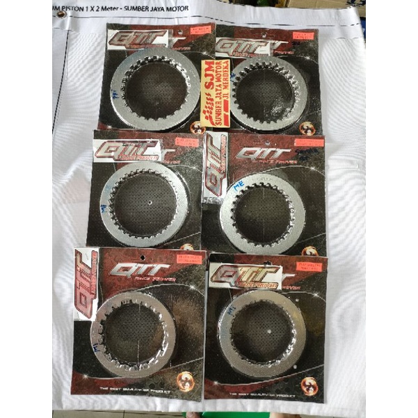 Plat Kopling Gesek QTT bintik totol plat gesek QTT FR 80 Ninja 150 KLX CRF 150 Jupiter Vega Rxking S