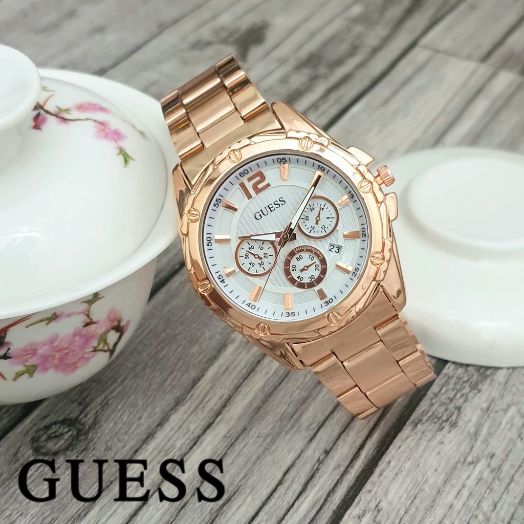 Grosiran Jam Tangan Wanita Psa S4 - 3885 Analog Tali Rantai Chrono Variasi Original Garansi 6 Bulan Free Baterai Cadangan (COD)