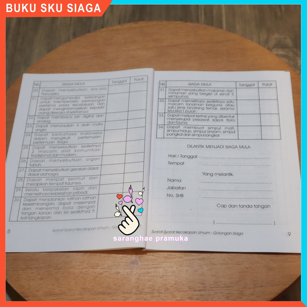 Buku SKU Siaga Pramuka Jumbo