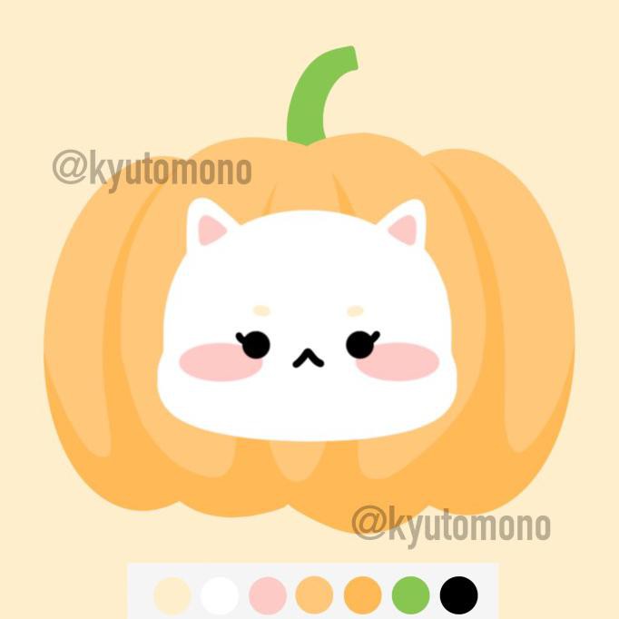 

TERLARIS PAINT BY NUMBER HALLOWEEN EDITION LUCU PAINTING BY NUMBERS KIT LUCU - PUMPKIN CAT, TANPA