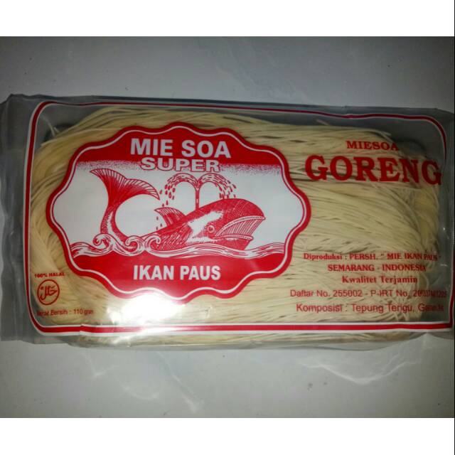 

MISUA GORENG CAP IKAN PAUS