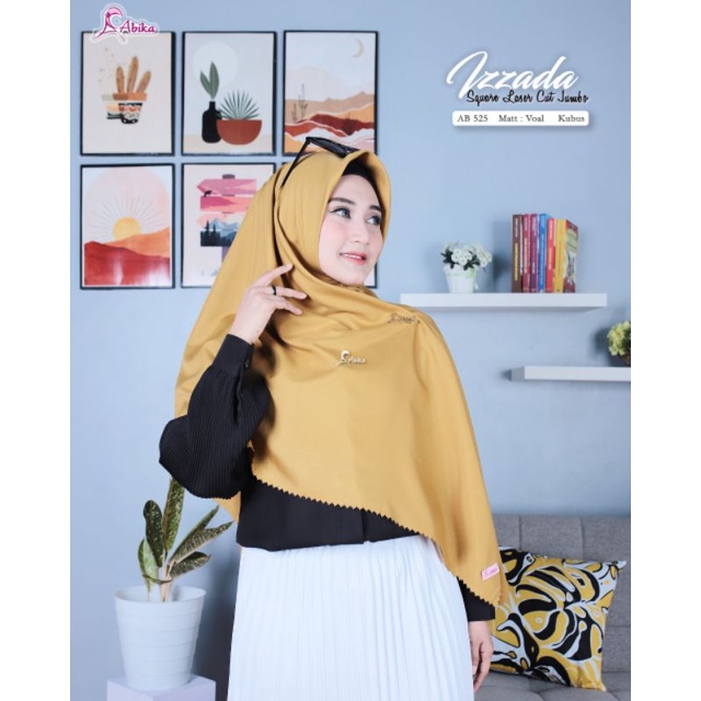 SEGIEMPAT IZZADA SQUARE LASER CUT JUMBO BY ABIKA
