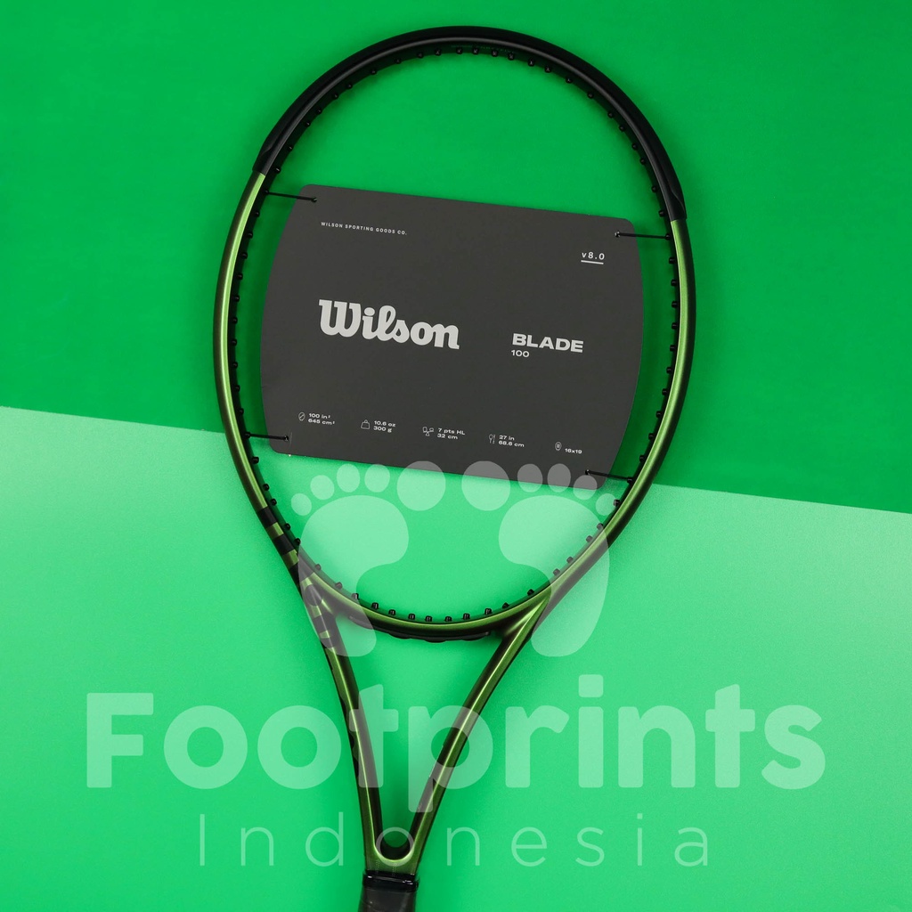 Raket Tenis Wilson Blade 100 V8 300 gr Tennis Racket Original Pemula