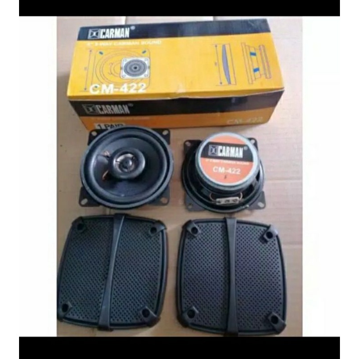 speaker pintu mobil 4 inch carman