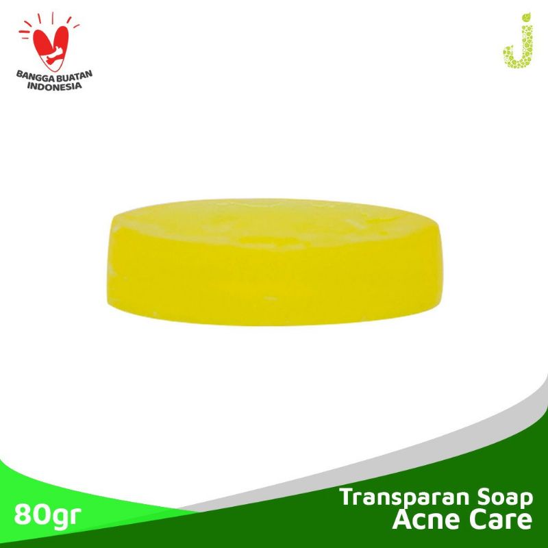 Tata Sabun Batang  Pembersih Muka / Wajah Tata Acne Care Transparant Soap