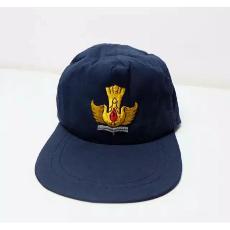 Topi sekolah SD SMP SMA unisex