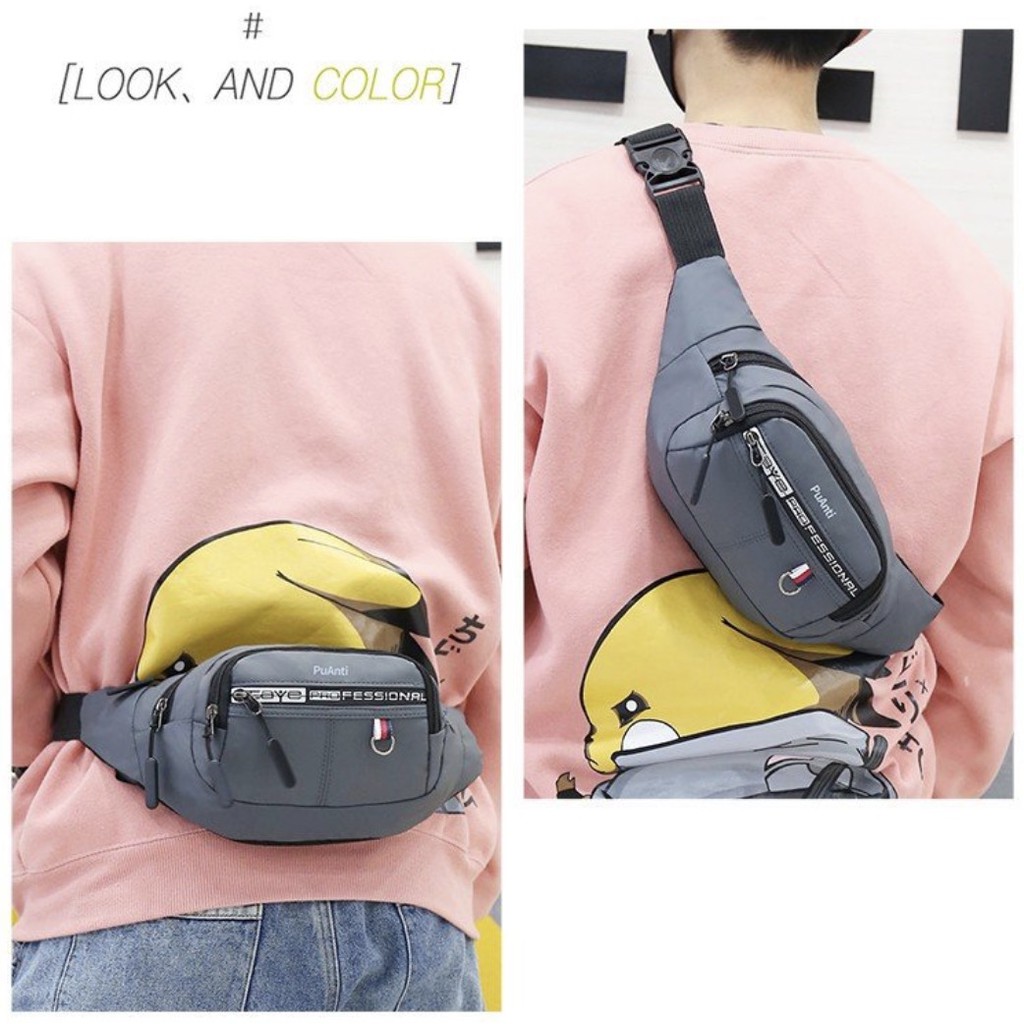WYK62 Tas Pinggang Selempang Waistbag Cross Border Profesional Impor TKM