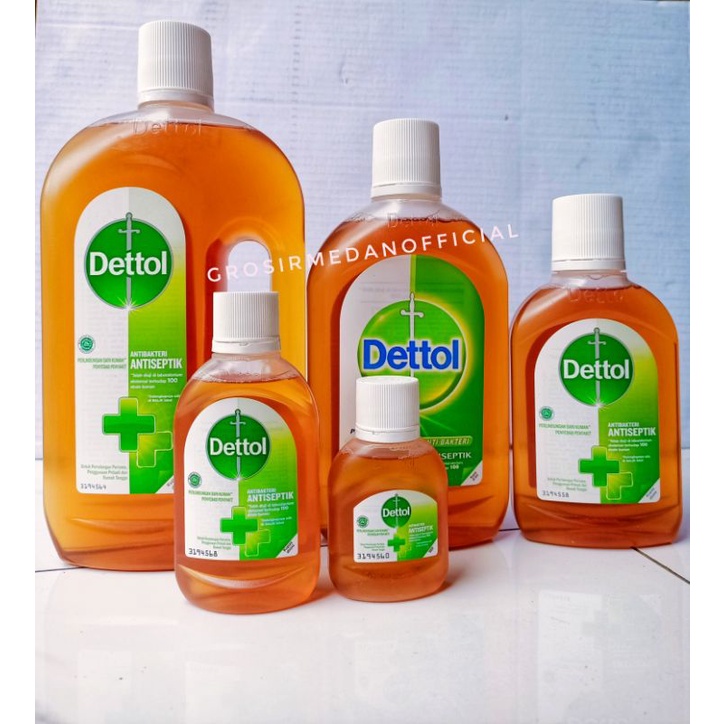 DETTOL ANTISEPTIK CAIR - PEMBUNUH KUMAN BAKTERI PENYEBAB PENYAKIT DETOL