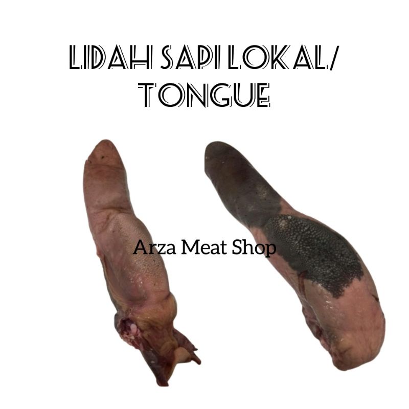 

LIDAH SAPI LOKAL 1Kg / TONGUE