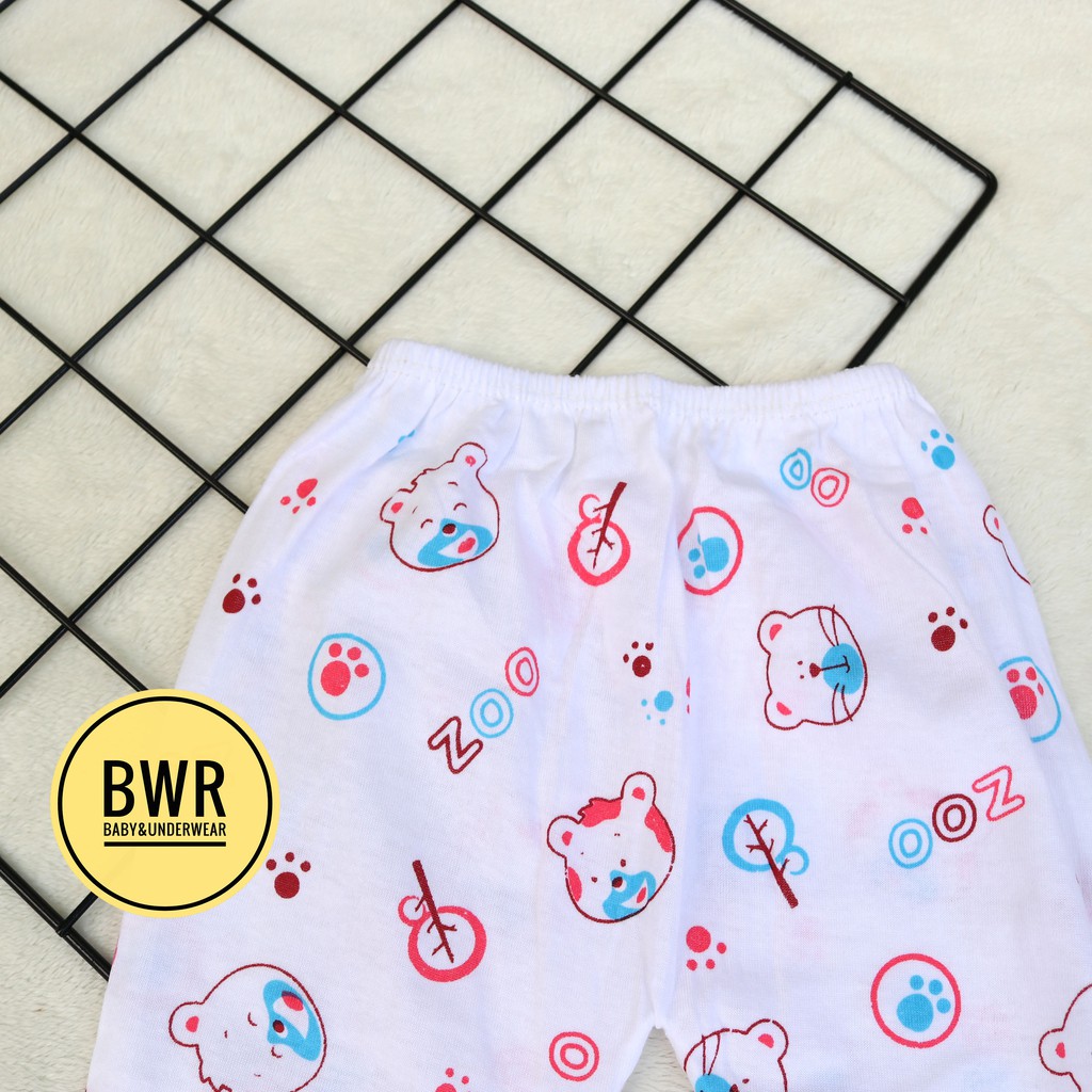 Celana SUNJOLY PANJANG Putih [ II A14 ] Celana Bayi TUTUP KAKI | Pakaian Bayi New Born - Bwr