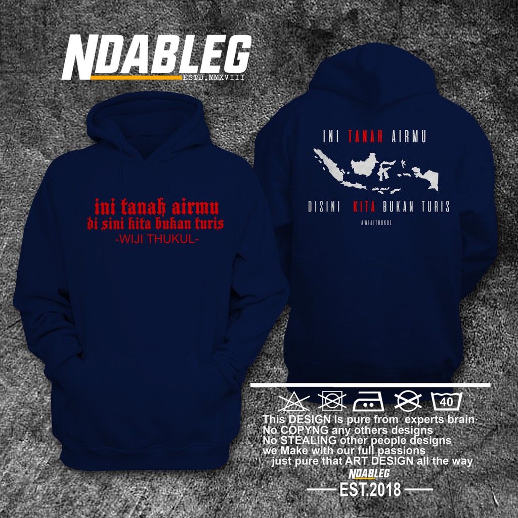 Sweater aktivis wiji thukul hoodie aktivis wiji thukul