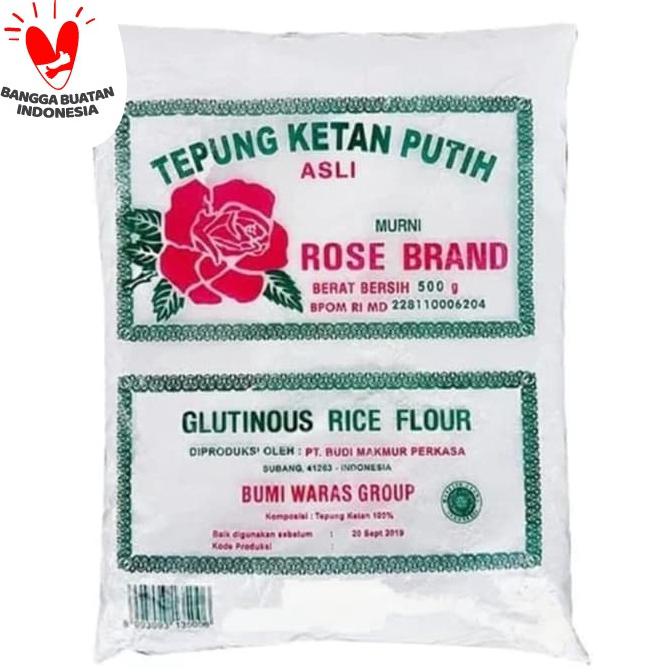 

Diskon Tepung Ketan Putih Rose Brand 500 gram Big Sale