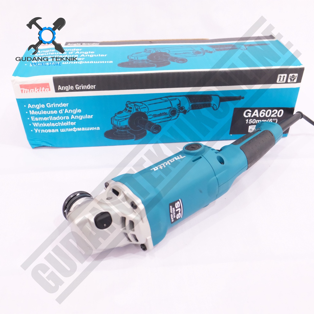 Mesin Gerinda Tangan MAKITA GA6020 6 Inch / Angle Grinder 6&quot; MAKITA GA 6020 Gurinda Tangan MAKITA